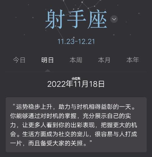 总结:射手座明日运势的展望
