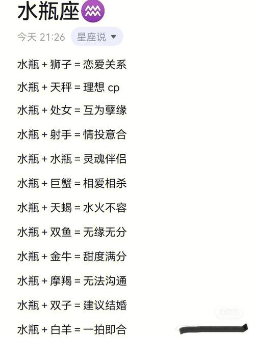 总结:射手座的最佳星座配对