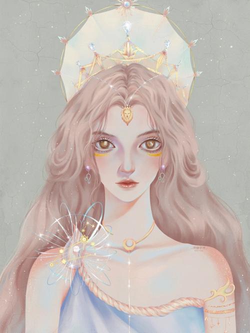 狮子座的绘画风格
