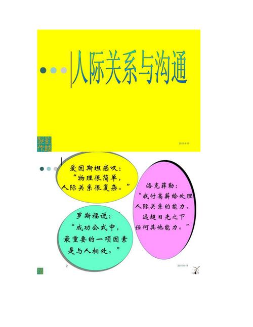 人际关系:沟通与理解,建立和谐关系
