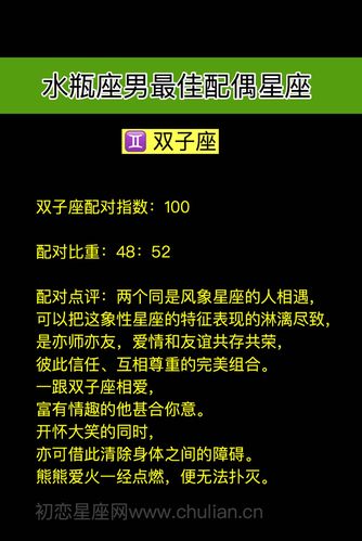 与天秤座男生最配的星座:狮子座