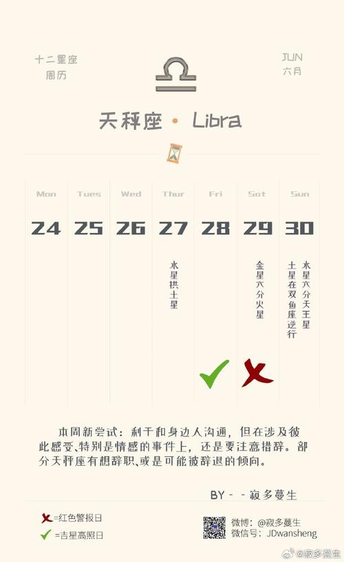 天秤座2024年11月21日星座运势