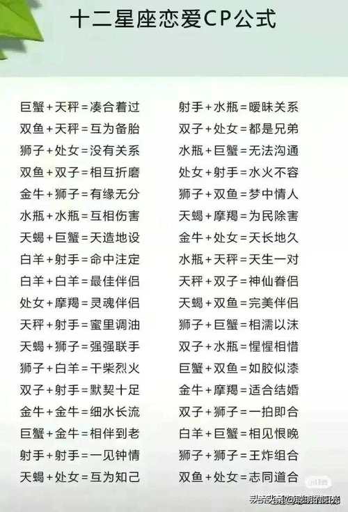 水瓶座歌曲