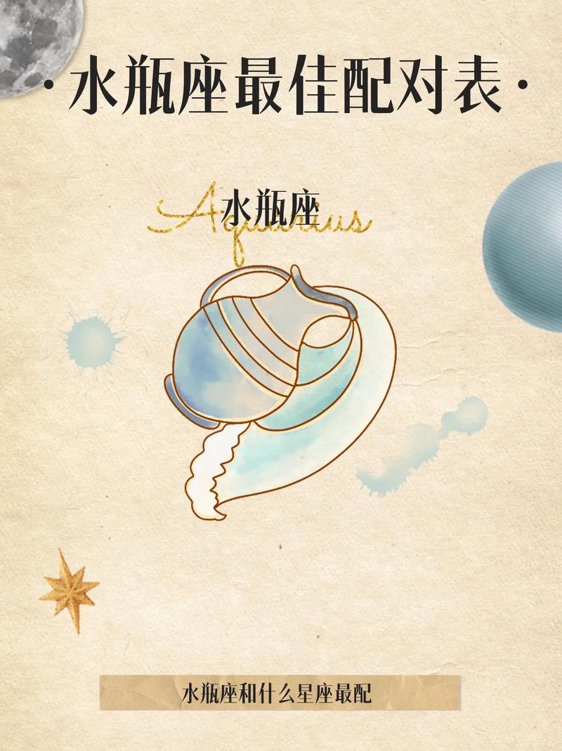 注定是水瓶真爱的星座