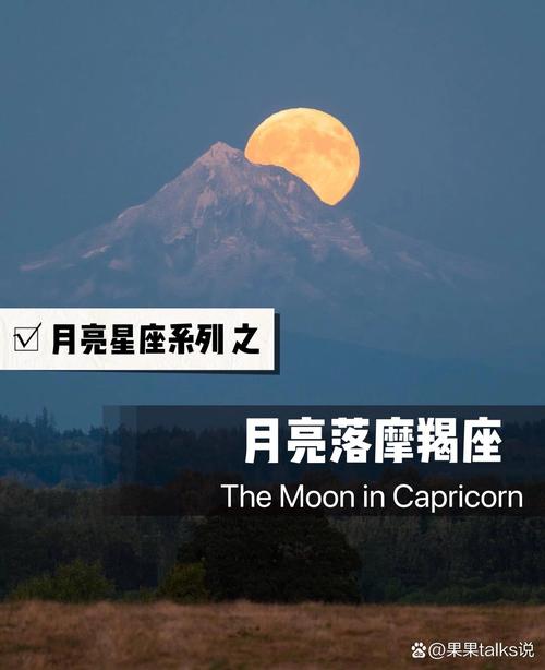 月亮星座在摩羯座？月亮星座摩羯座男生