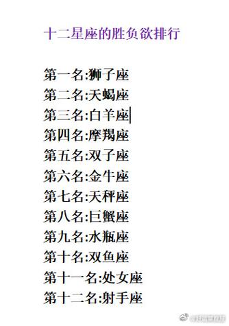 十二星座当中最感性的星座排名前三分别是?