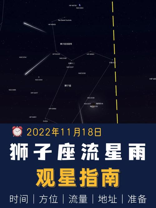 狮子座流星雨2022的哪一天几点(狮子座流星雨2022年的哪一天)