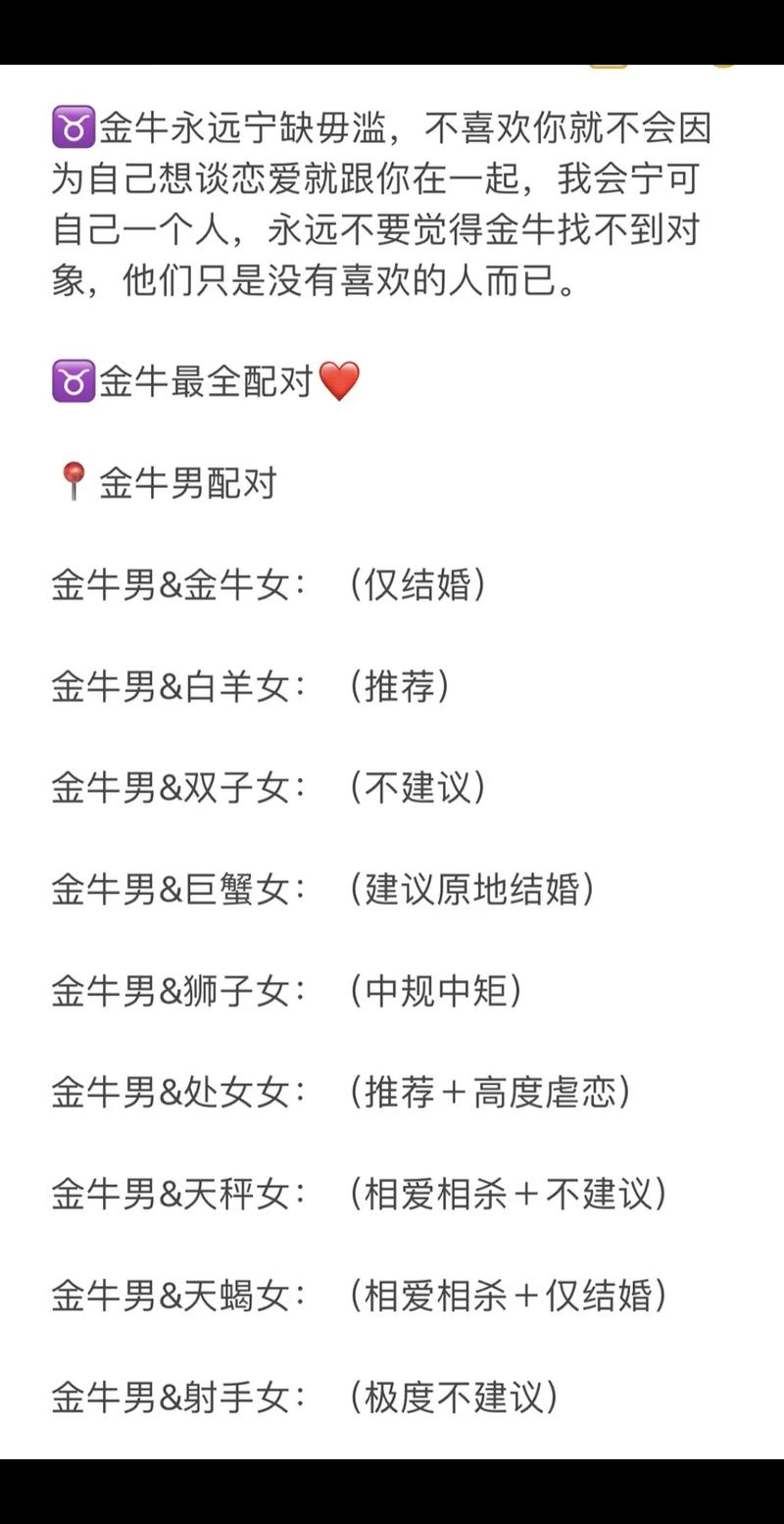 金牛座和什么座最配，金牛座和什么座最配对朋友