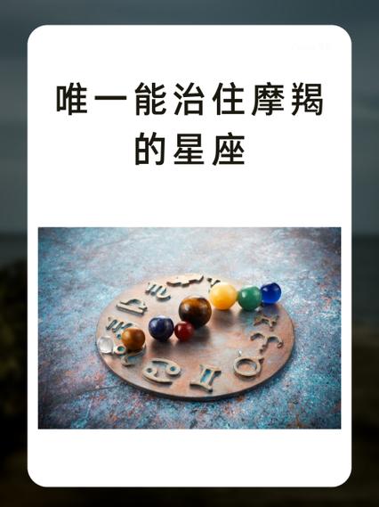 唯一能看透摩羯女的星座（唯一能看透摩羯座的星座）