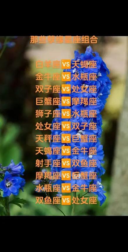 金牛座的四个孽缘星座