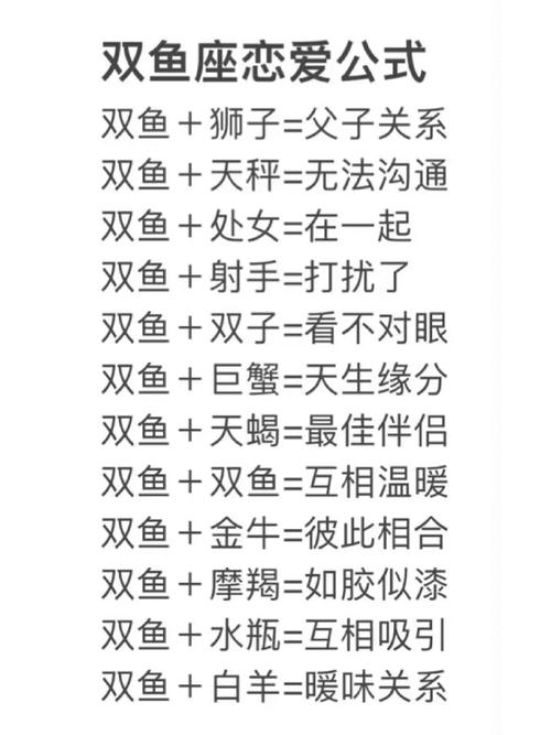 唯一克双鱼座的星座