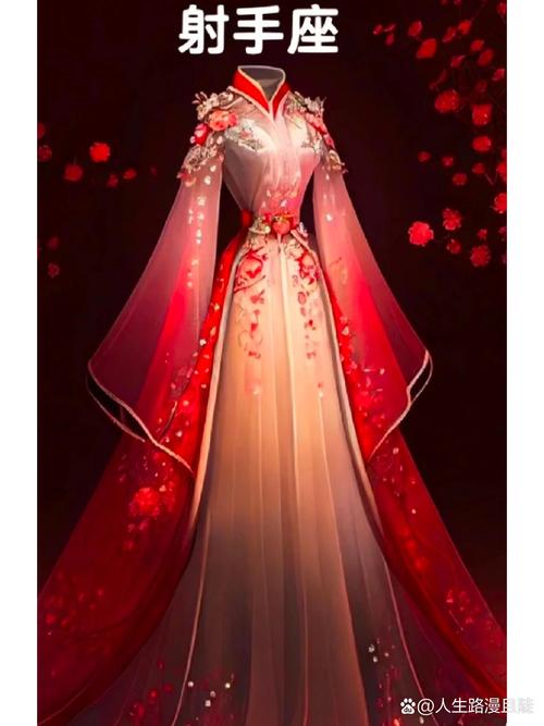 十二星座的古装婚纱都是什么样?