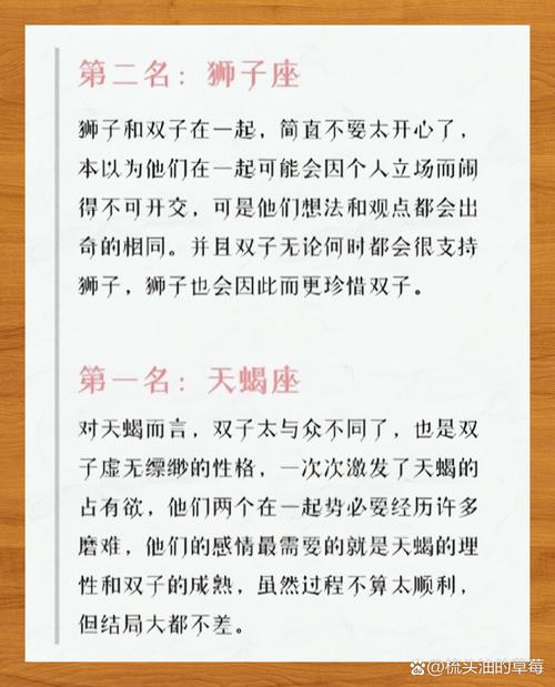 双子座眼中的12星座都是啥样