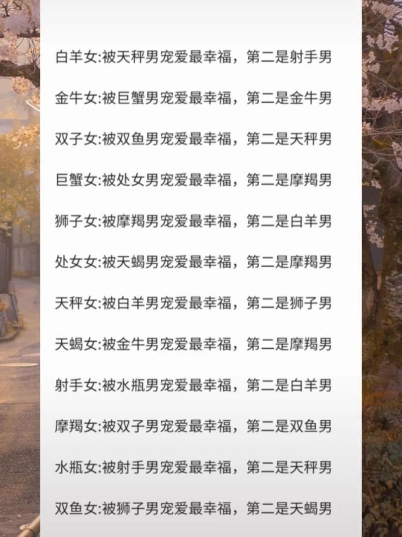 处女座喜欢的情侣星座，处女座喜欢哪个星座女生