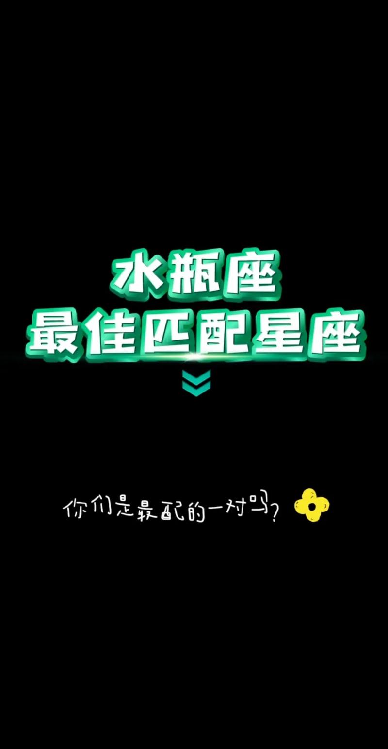 水瓶座最适合和什么星座在一起?