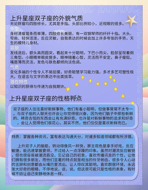 上升星座为双子座的解释