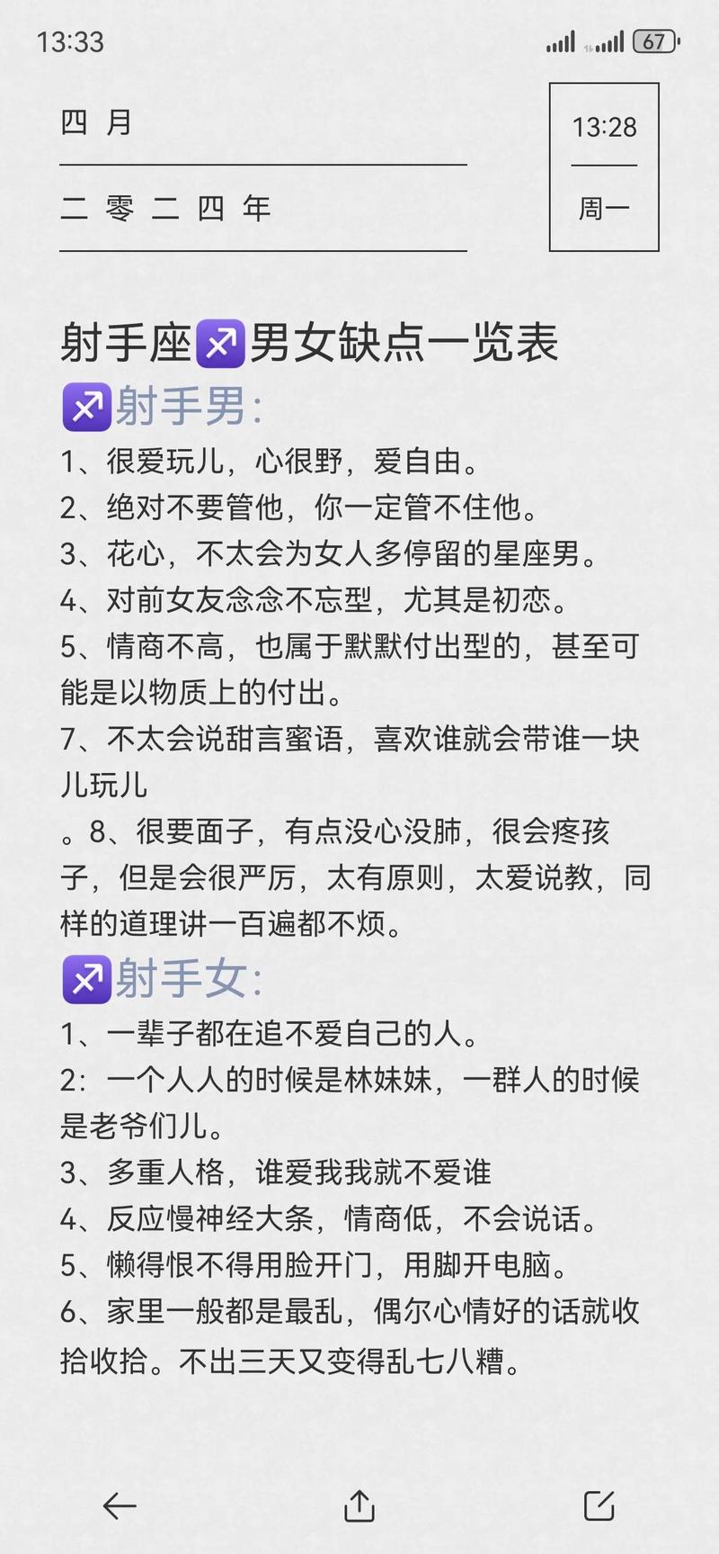 射手座男生性格特点和什么星座最配