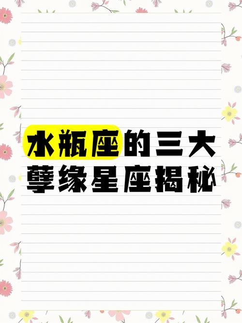 值得水瓶座一生深爱的星座