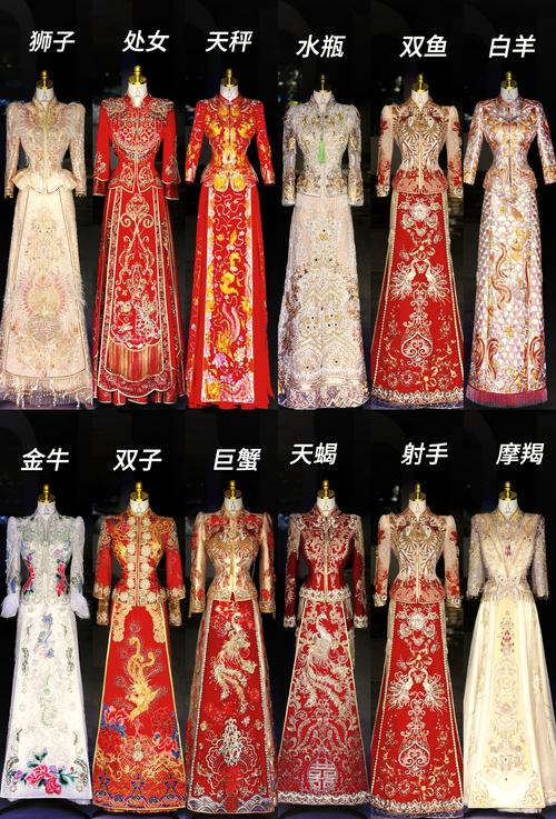 十二星座的专属婚纱