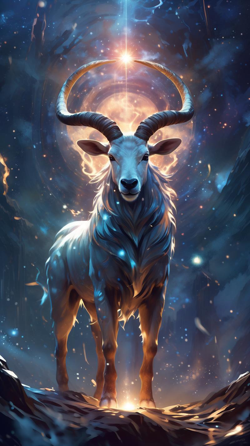 为什么摩羯座的星座图是半羊半鱼?
