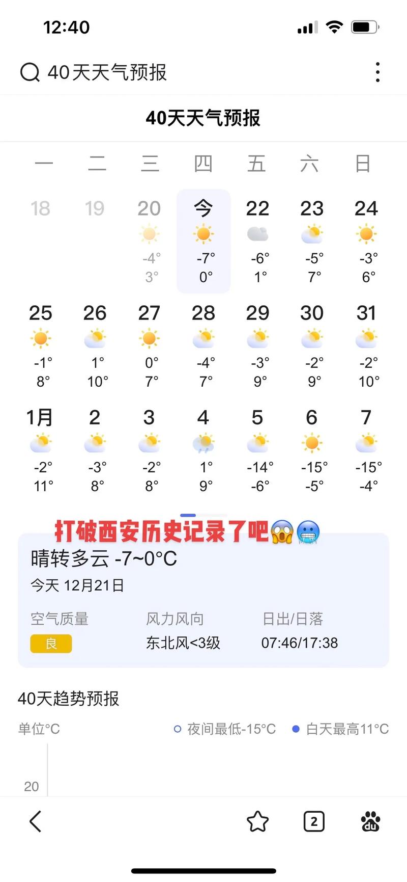 天气预报40天查询准确吗