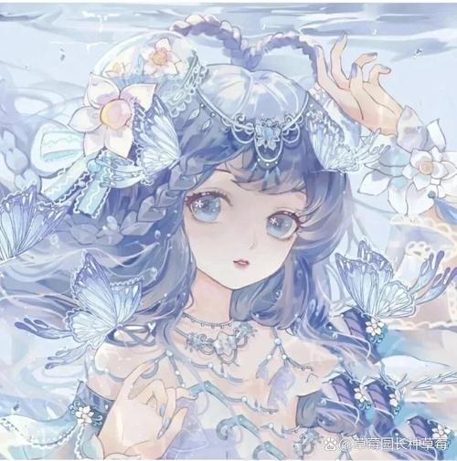 水瓶座古风头像女生