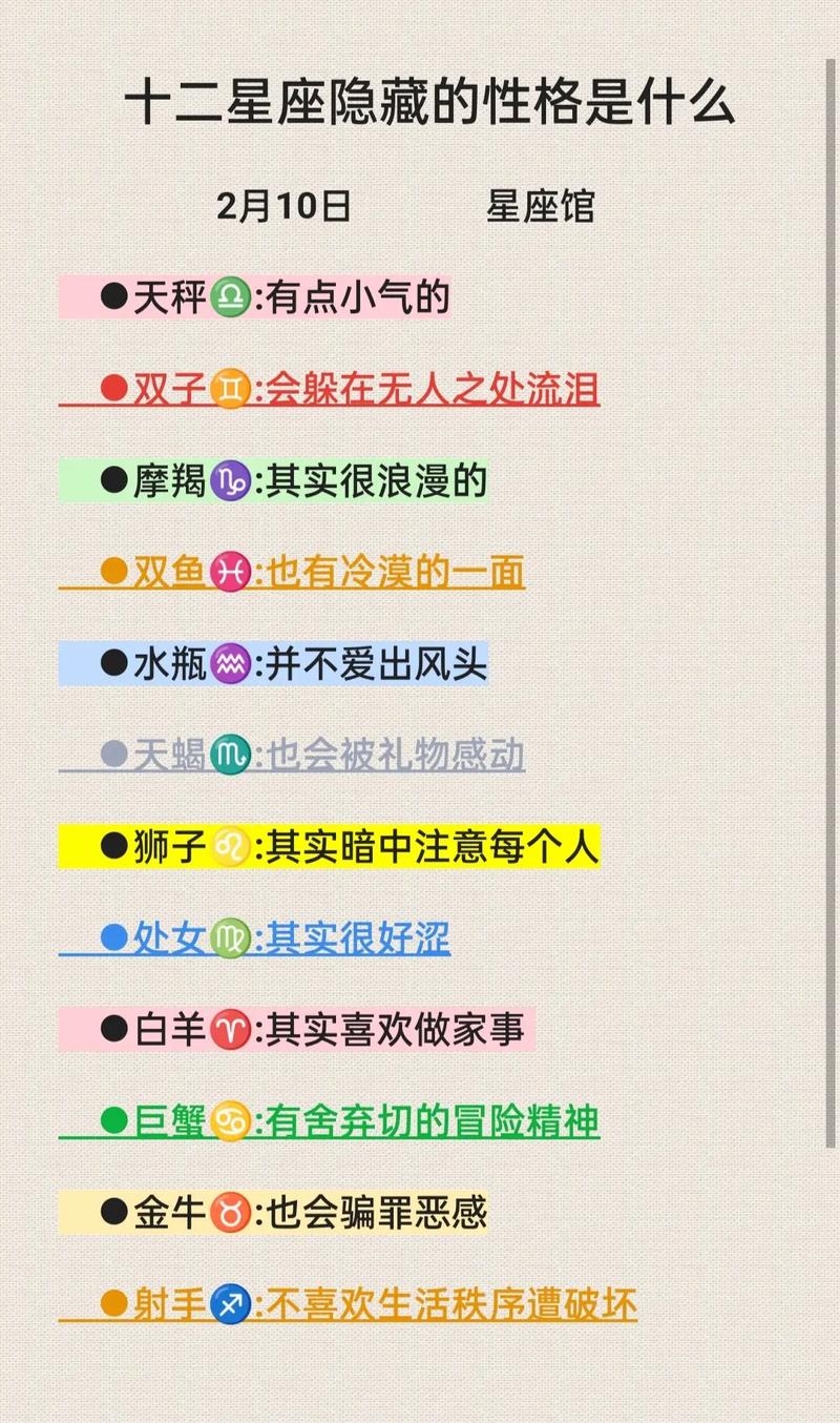 各星座的死敌和死党是什么星座