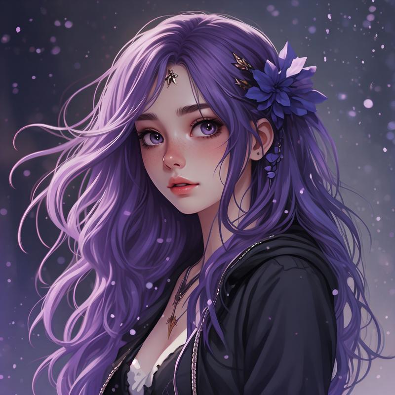 卡通少女头像可爱漂亮十二星座