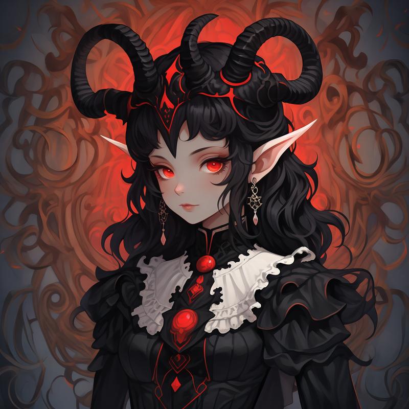 十二星座暗黑魔化图片