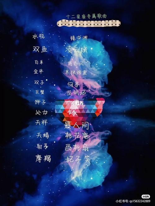 十二星座专属表白的歌曲