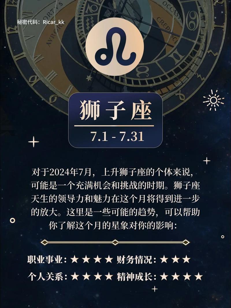 狮子座星盘分析8月7号,星盘查询上升星座