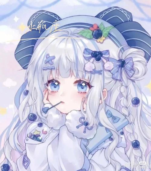 水瓶座女生专属头像