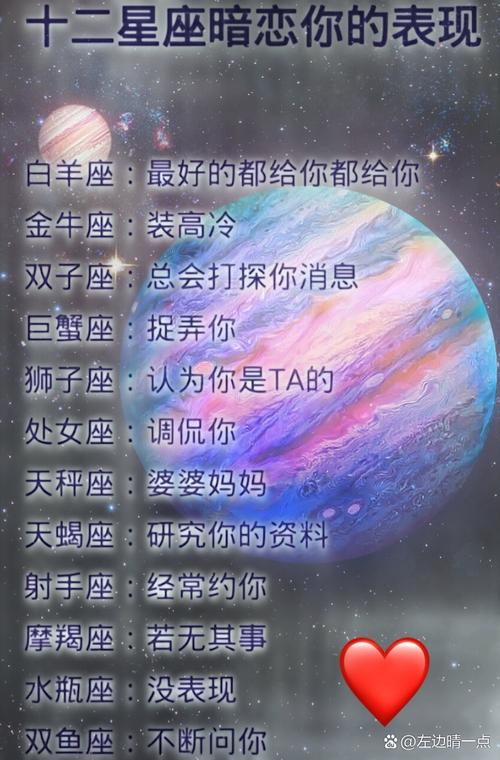 巨蟹座最容易被哪个星座暗恋