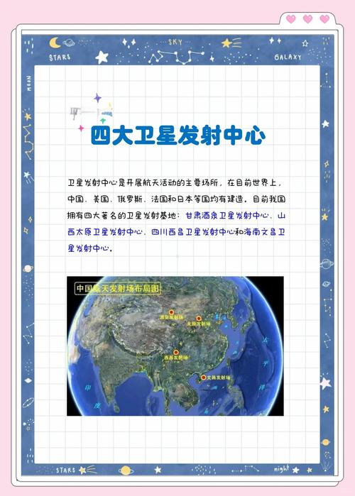 中国有哪四大卫星发射基地,最大的又是哪个?(具体些)