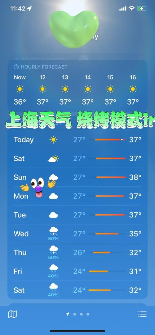 上海天气预报50天?