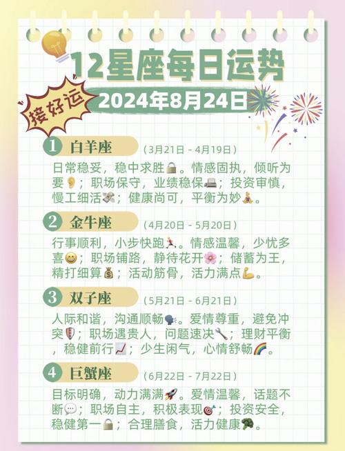 (月运)星座君8月月度运程:被推着向前