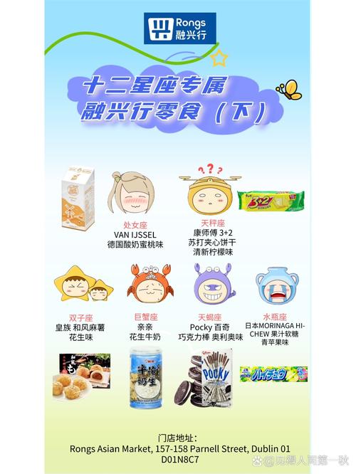 十二星座都喜欢吃什么零食