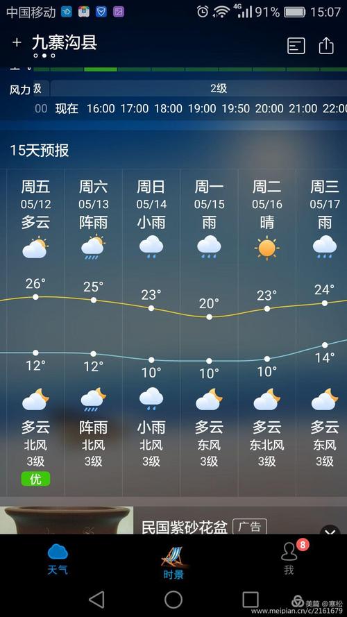 四川九寨沟天气四川九寨沟天气预报15天查询