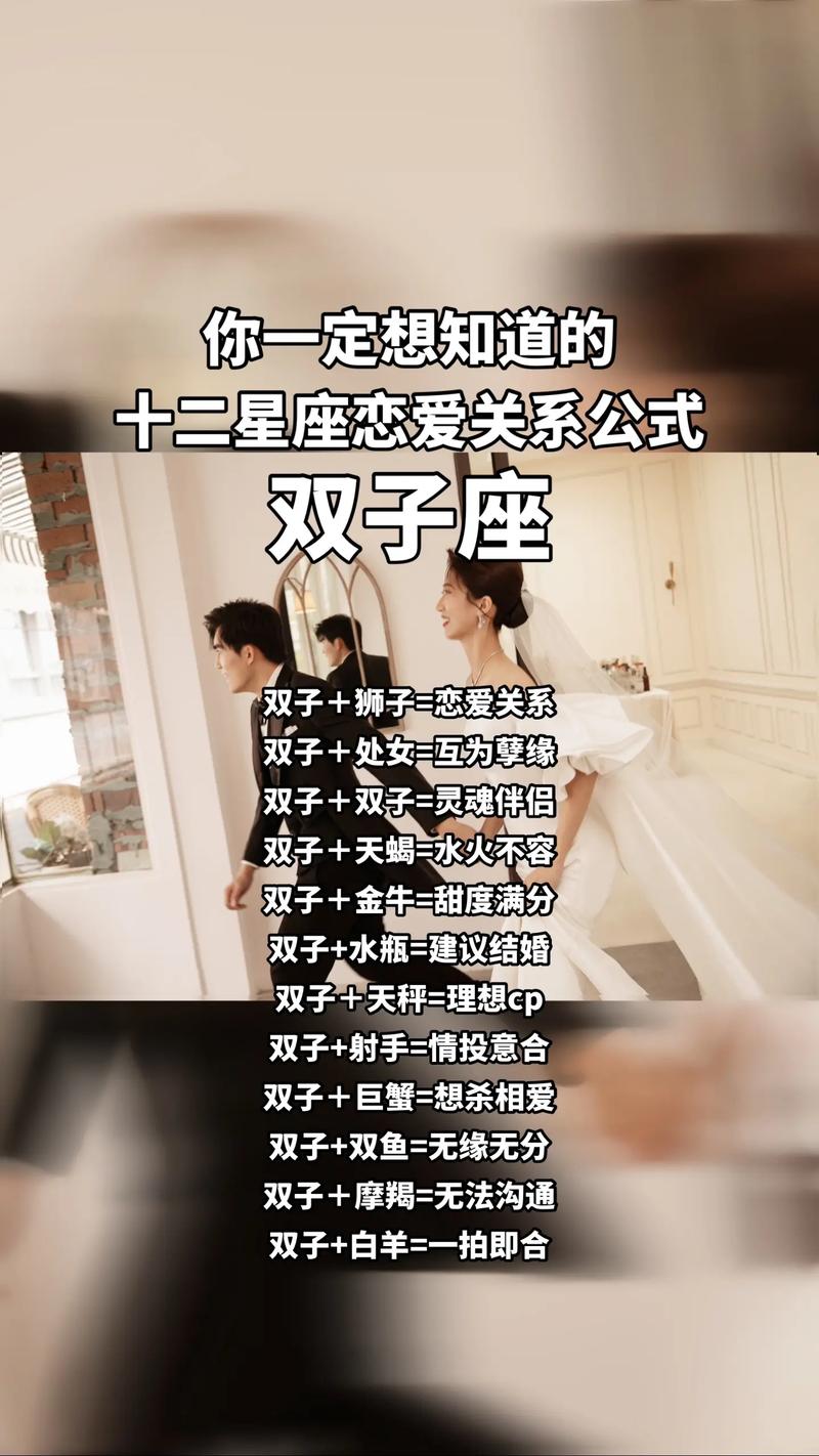 12星座中谁最爱座双子座