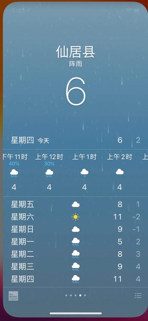 浙江仙居明天的天气状况,以及温度