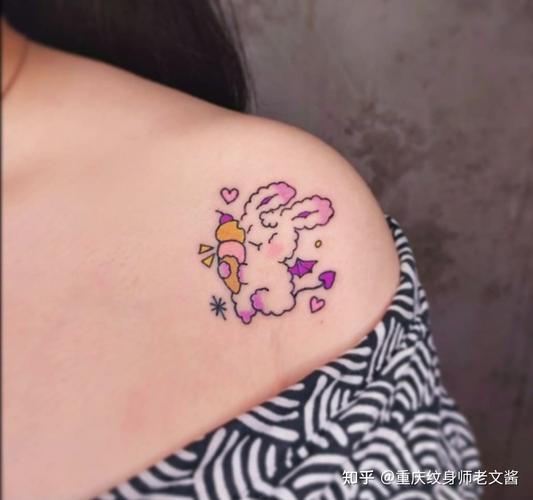 如果要纹身,十二星座最适合哪种图案的?双子座是兔子,活泼好动