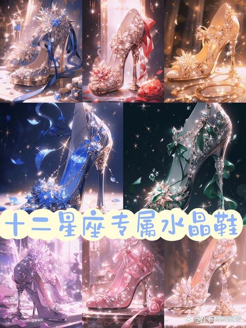 十二星座专属水晶鞋